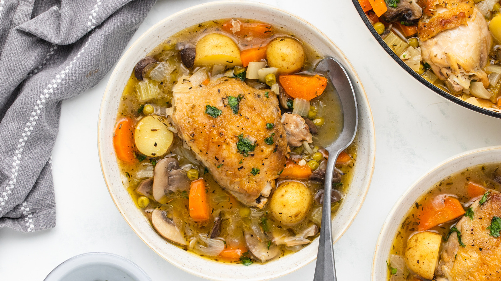 Chicken And Hearty Vegetable Casserole Recipe