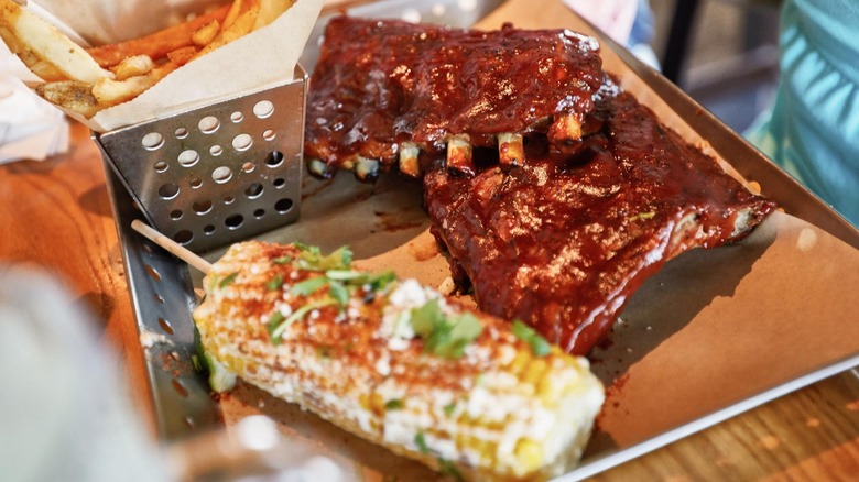 Baby back ribs at Chili's