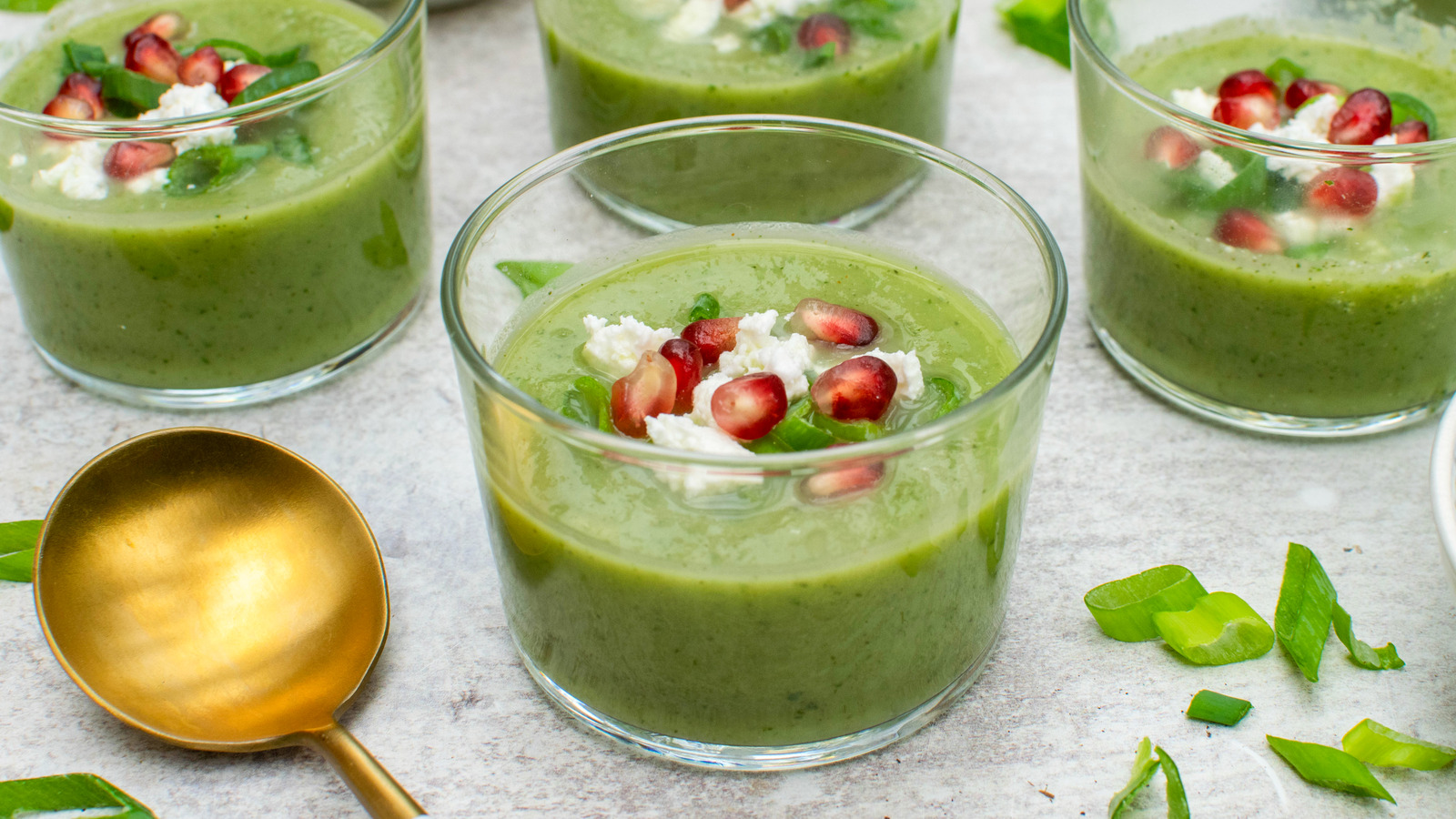Chilled Cucumber Melon Soup Recipe