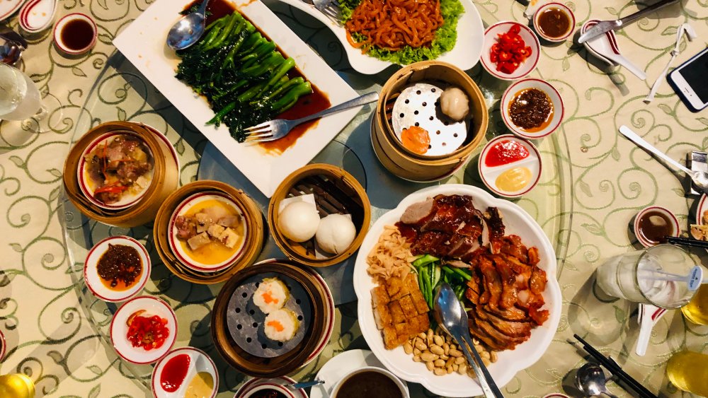 Cantonese dimsum spread