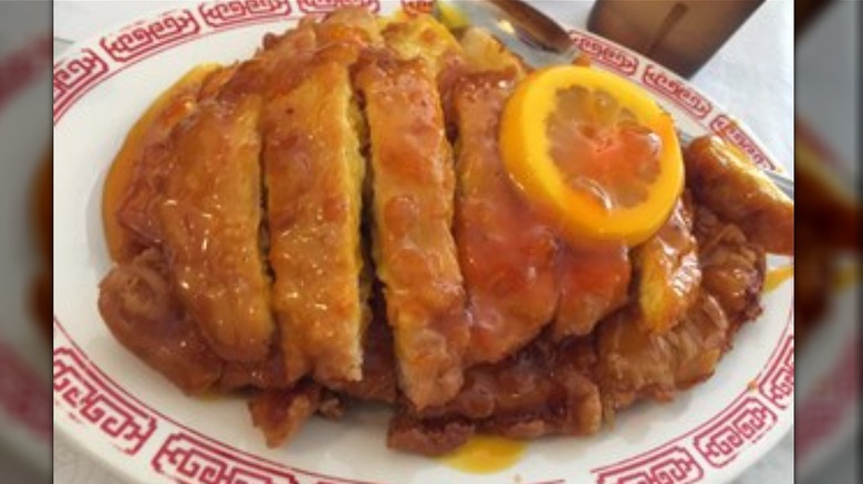 golden house food entree