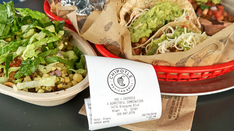 Chipotle food