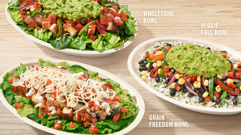 Chipotle's new 2023 Lifestyle bowls
