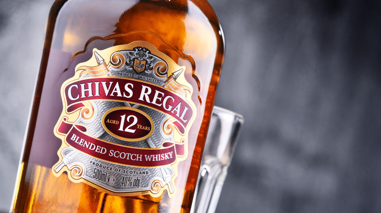 A bottle of Chivas Regal 