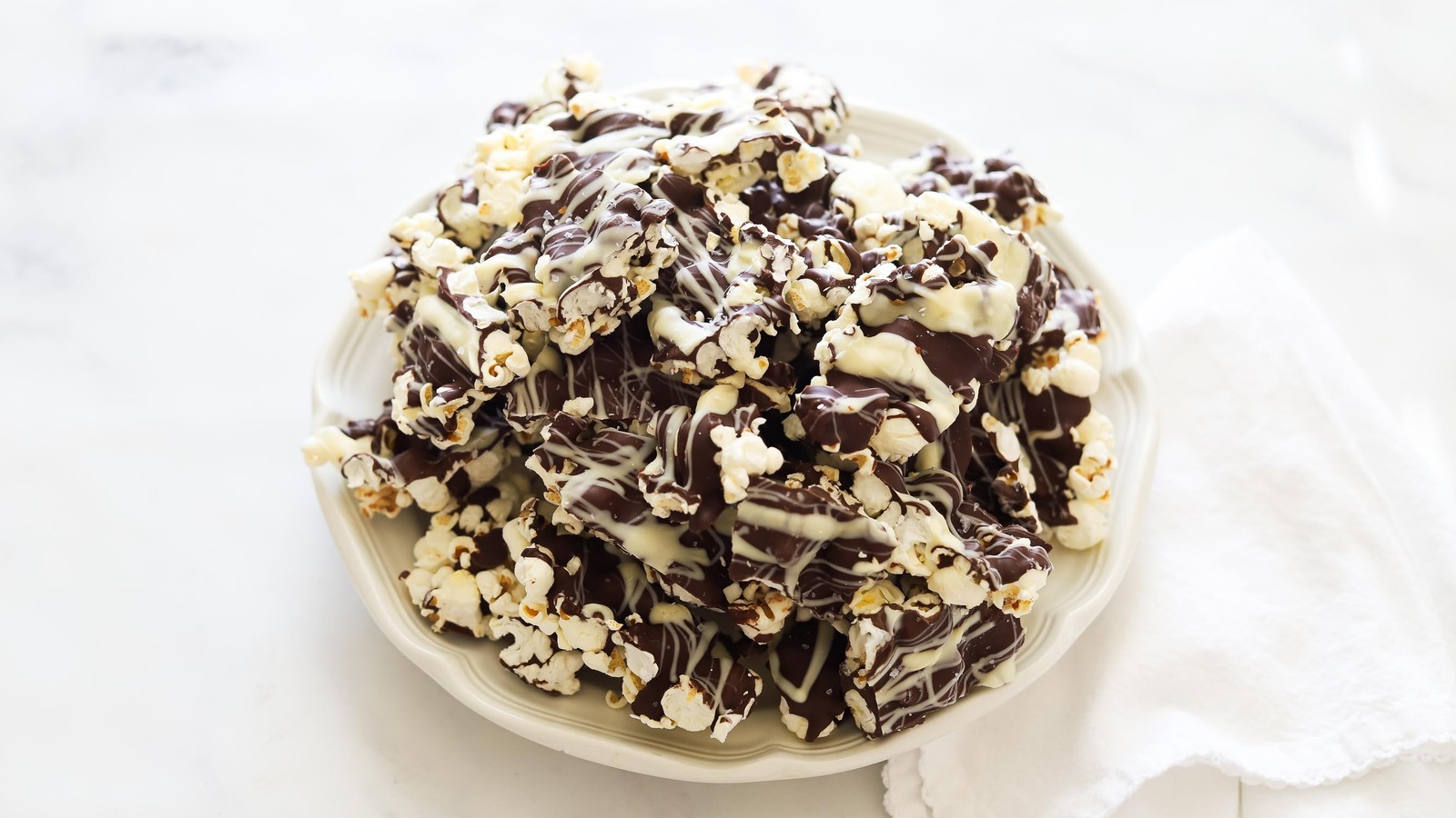 Chocolate covered popcorn discount