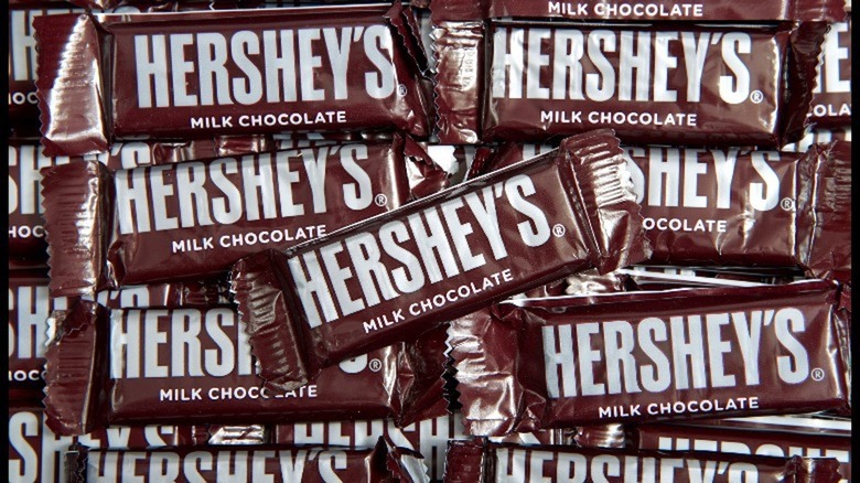 Hershey's chocolate bars