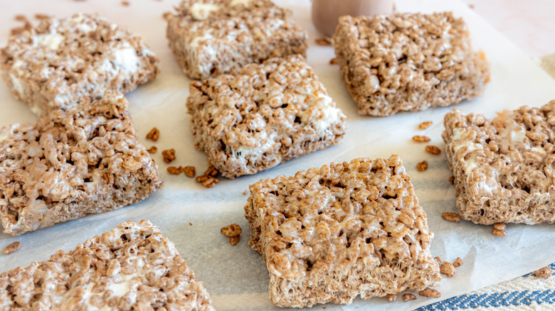 Chocolate Rice Krispie treats