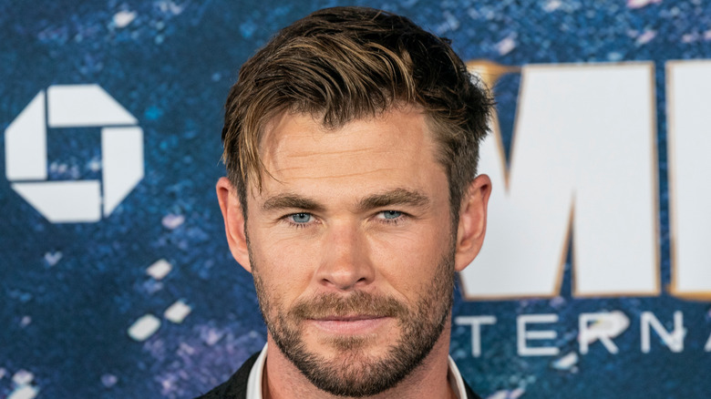 Close-up of Chris Hemsworth