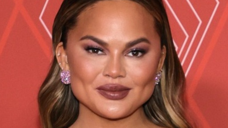 Close-up of Chrissy Teigen