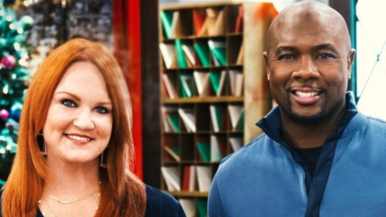 Ree Drummond and Eddie Jackson, mainstays of Christmas Cookie Challenge