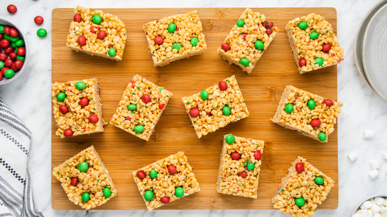 10 Super Easy & Cute Christmas Rice Krispie Treats Kids Will Love