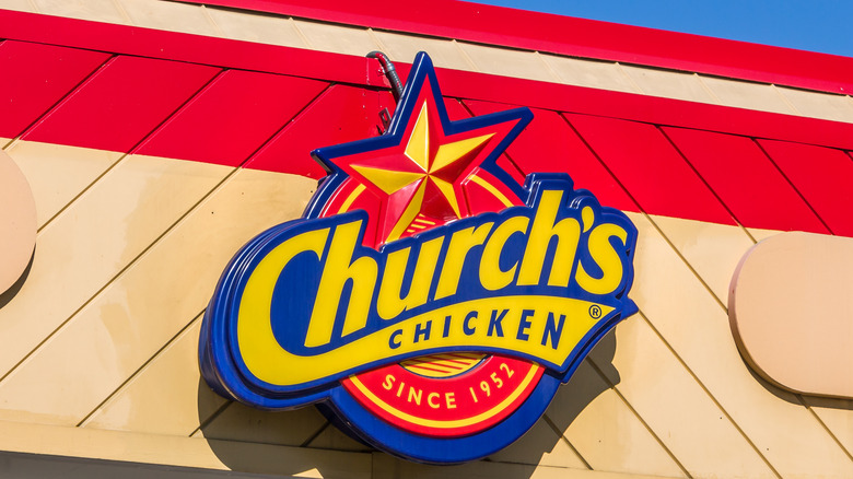 Church's Chicken sign