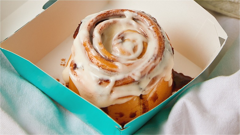 A classic roll from Cinnabon