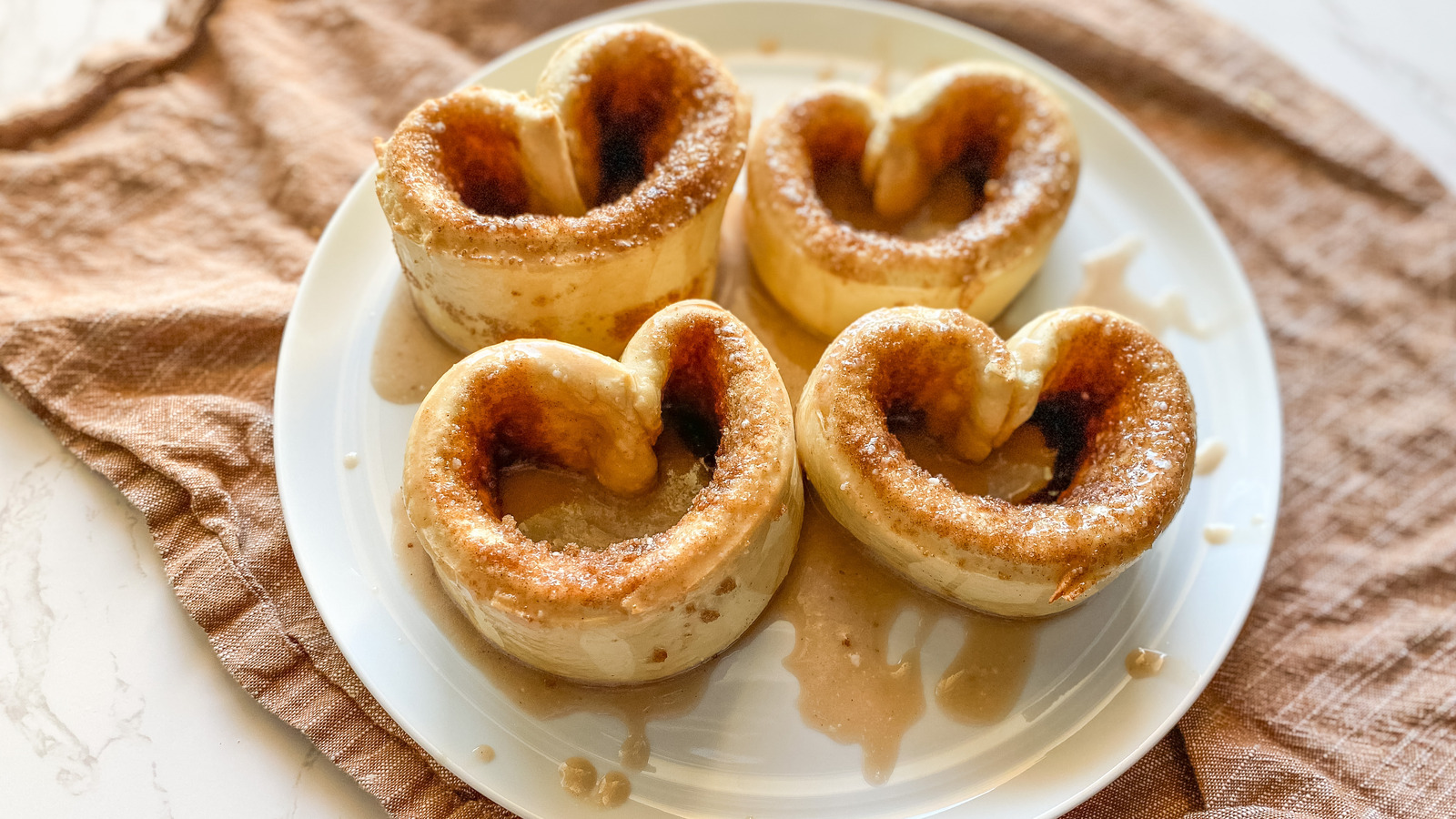 Cinnamon Roll Hearts Recipe
