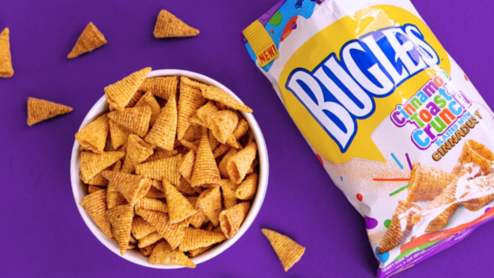 Cinnamon Toast Crunch Sounds Off As New Bugles Flavor