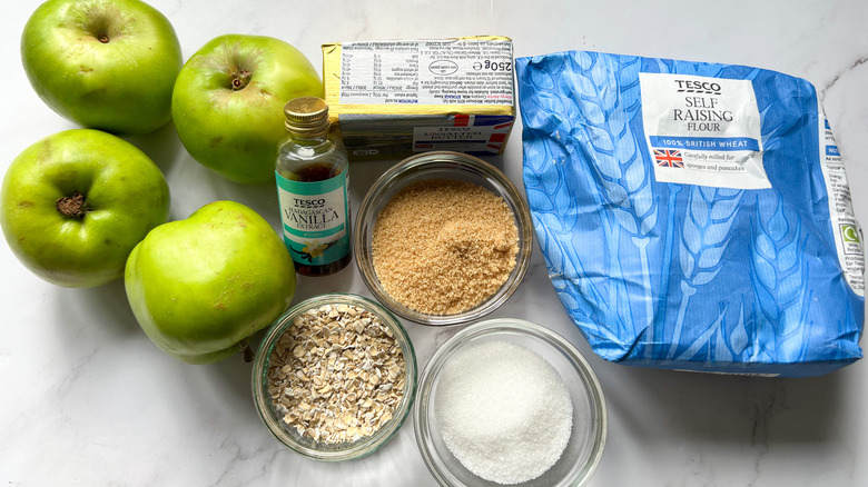 ingredients on a counter 