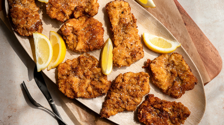 classic crispy wiener schnitzel 