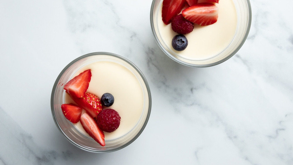 classic panna cotta