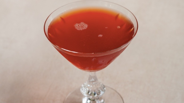 cocktail de scofflaw rouge vif