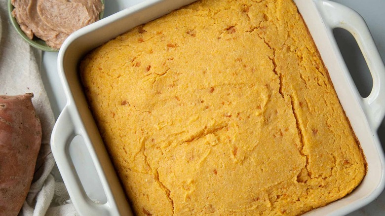 Classic Sweet Potato Cornbread With Cinnamon Honey Butter Recipe