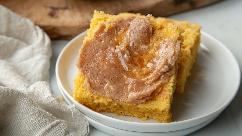 Classic Sweet Potato Cornbread With Cinnamon Honey Butter Recipe