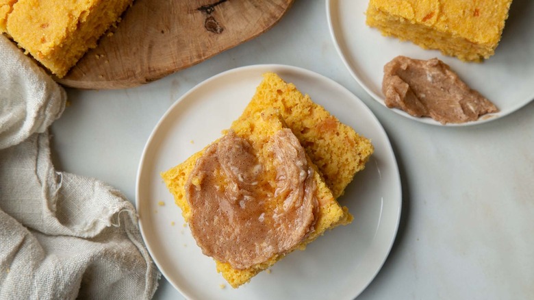 sweet potato cornbread cinnamon butter