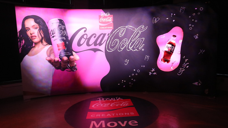 Rosalia Coca-Cola ad poster