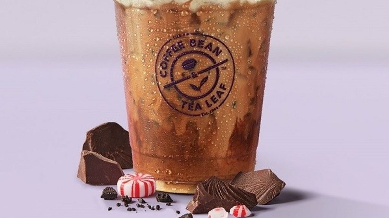 Coffee Bean & Tea Peppermint Mocha Cream Cold Brew