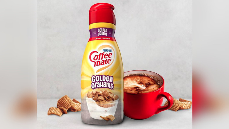 Coffee Mate Golden Grahams coffee creamer