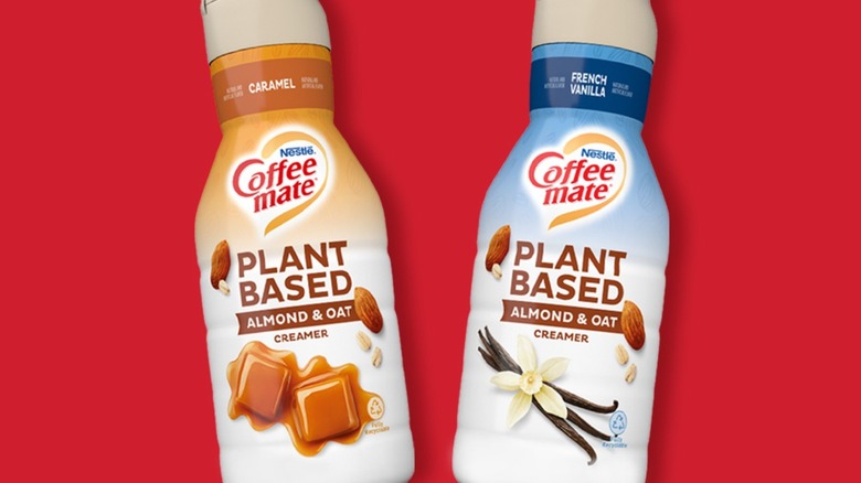 Coffee Mate plant-based coffee creamers