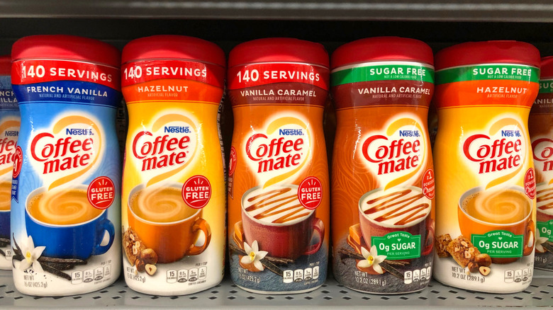 Coffee Mate coffee creamer flavors