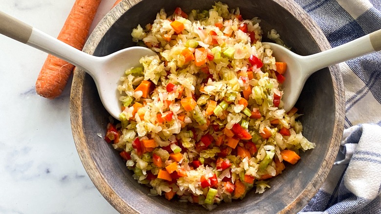 cold sauerkraut salad