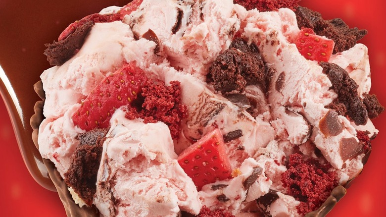 Cold Stone Creamery Valentine's Day dessert