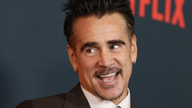 Colin Farrell smiling
