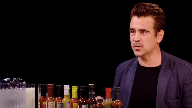 Colin Farrell on Hot Ones