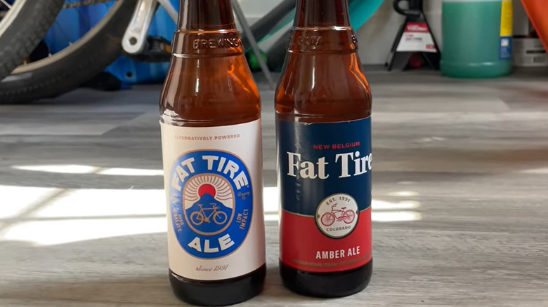 New Belgium Fat Tire Belgian Ale new and updated versions
