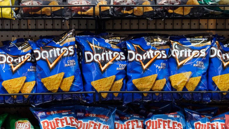 Doritos Lay's chip aisle snack