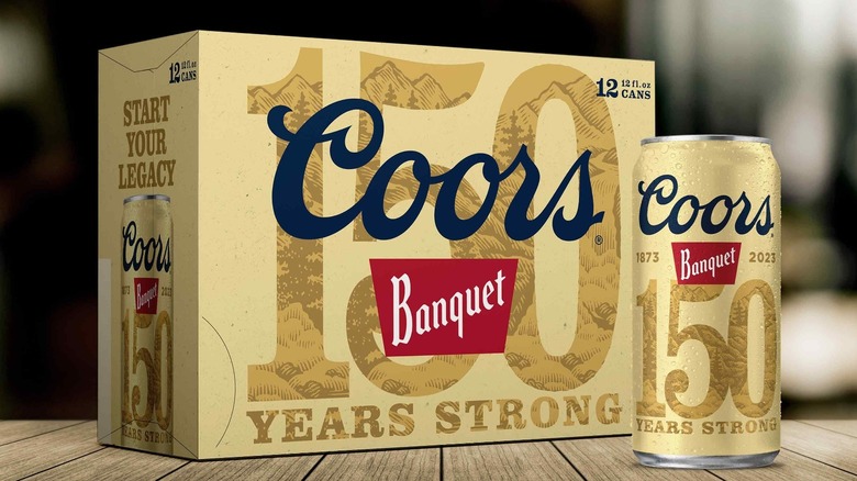 Coors Banquet anniversary can