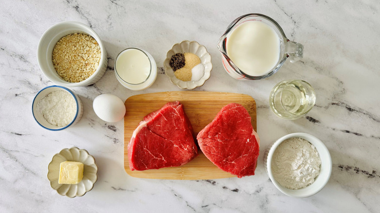 Cracker Barrel country fried steak ingredients