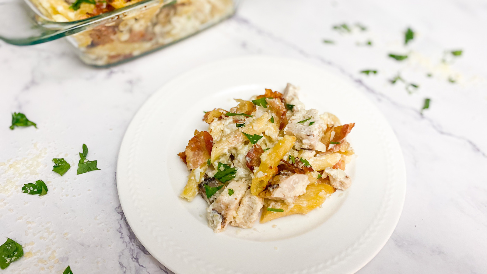 Chicken Carbonara Dominos Pasta Bowls