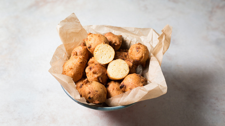 hush puppies served in bowl