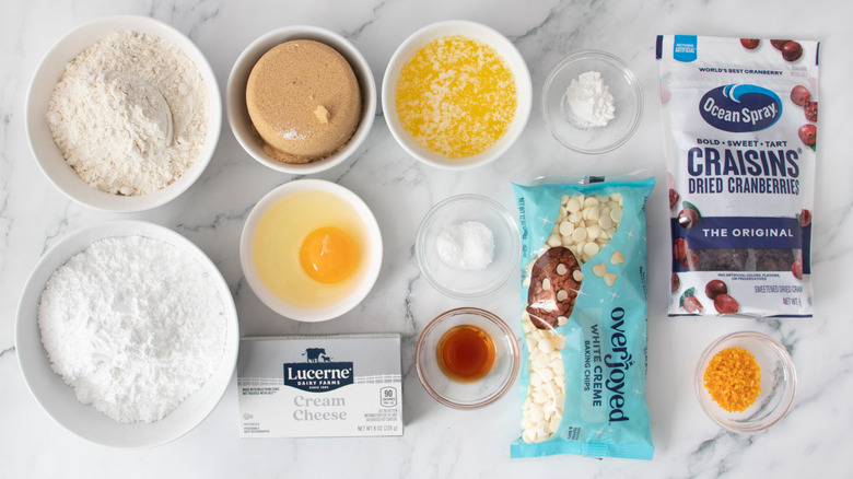 Starbucks Cranberry Bliss Bar ingredients