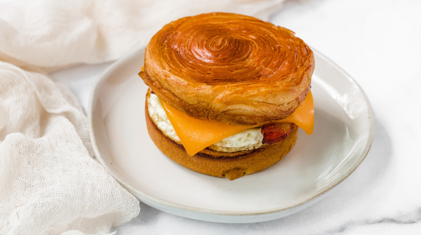 Copycat Starbucks Bacon Gouda Breakfast Sandwich 