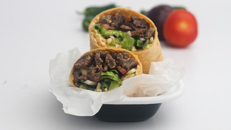 Copycat Subway's Chipotle Southwest Steak And Cheese Wrap Recipe