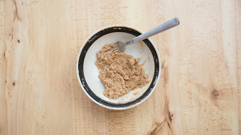 compound butter in small bowl