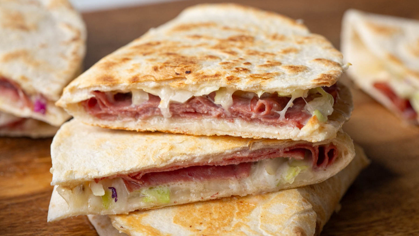 Corned Beef On Rye Quesadilla Recipe