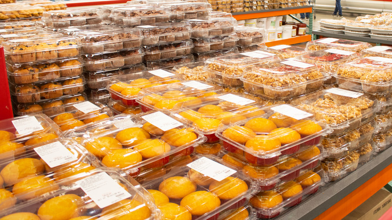 Costco muffin display