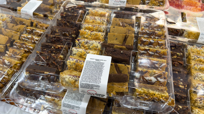 Costco dessert bar tray