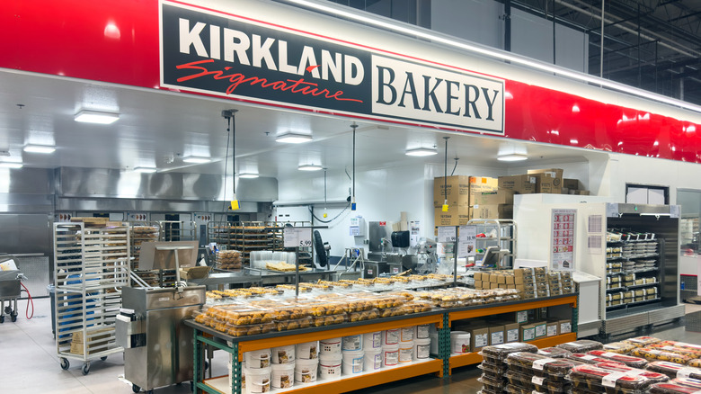 view of Costco's Kirkland Signature bakery