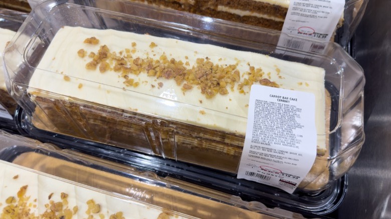 Costco's carrot bar cake